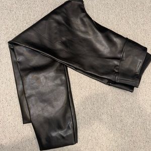 Abercrombie Leather Leggings/Pants